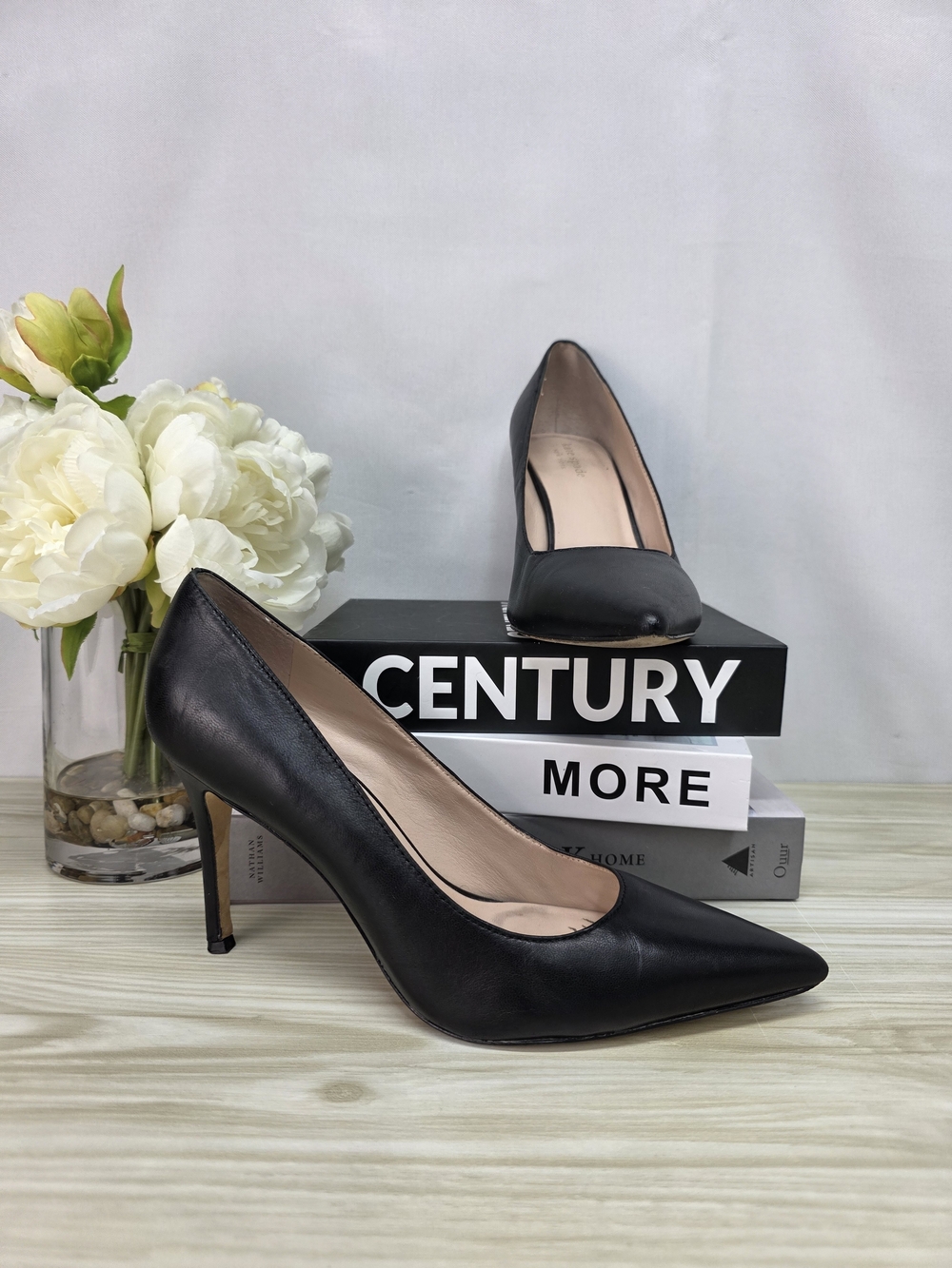 kate spade Black Pointed-Toe Stiletto Pumps - Picture 2 of 10